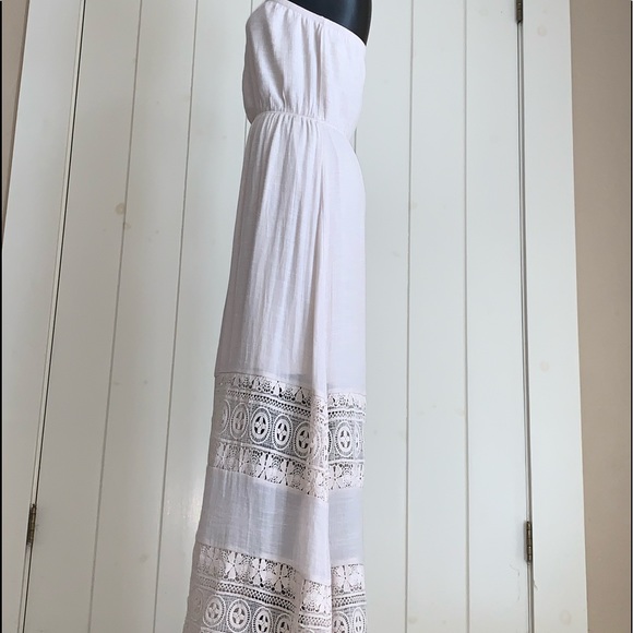 Women’s boho strapless maxi dress - Picture 2 of 6